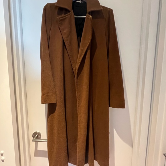 Free People Sierra Wool Coat in Deep Terracotta - Picture 7 of 9